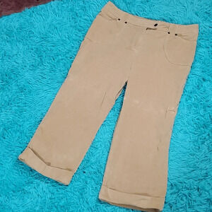 Nicole Corduroy Cropped Pants